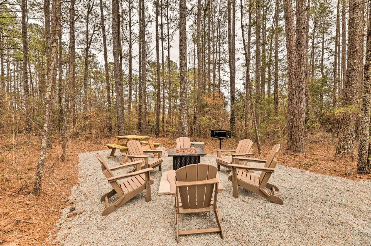 Charming New Bern Log Cabin - Pets Welcome! Bagian luar foto